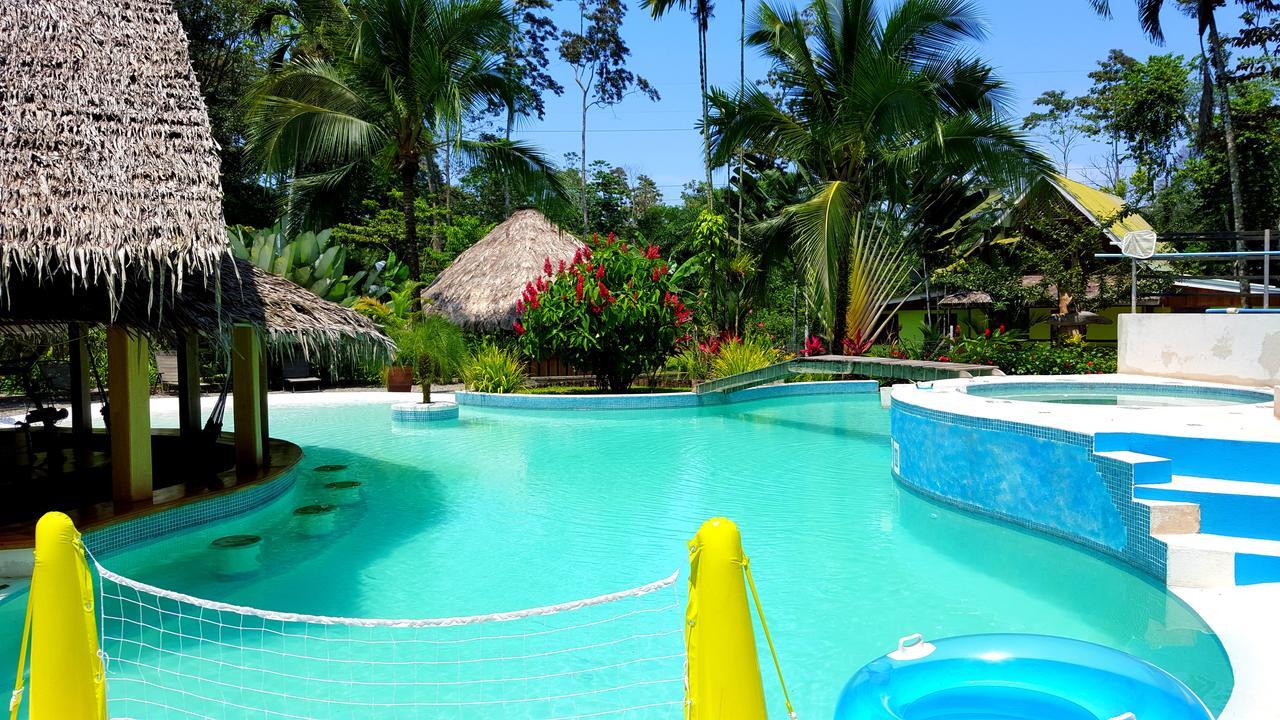 3 Bamboo Eco Lodge Cahuita Exteriör bild